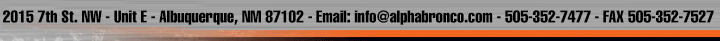 Email Alpha Bronco